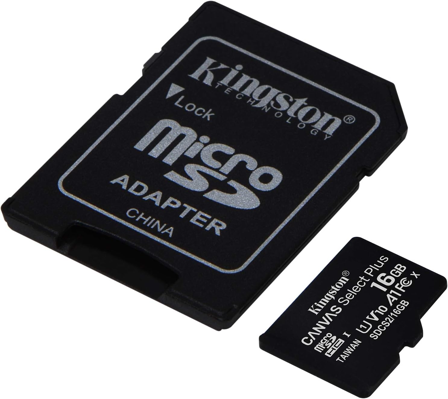 Kingston Canvas Select Plus microSD Card SDCS2/16 GB Class 10 (SD Adapter Included) - Image 3