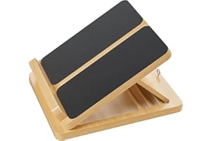 YIRILAN Professional Slant Board, Calf Stretcher Slant Boards, Adjustable Wooden Incline Board for Squats, Calf, Ankle, and Foot Stretching