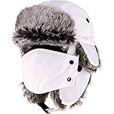 CHOK.LIDS Waterproof Winter Trappers Unisex Premium Strength Ushanka Ear Flap Chin Strap Cold Weather Outdoor