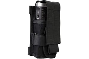 Viperade Multifunctional Flashlight and Radio Holster, Adjustable Storage Tools Pouch, MOLLE Duty Nylon Carry Case for Multip