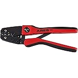 Professional Ratcheting Wire Terminal Crimper Tool | ARES 70005 | The Perfect Crimp Every Time for 10 thru 22 Gauge Insulated & Weather Proof Terminals