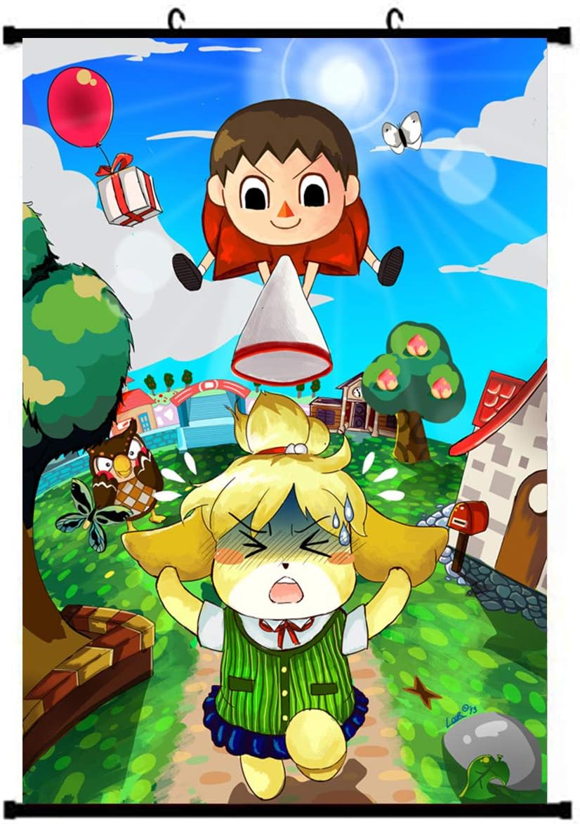 Animal Crossing New Horizons Framed Poster with hooks 24x36