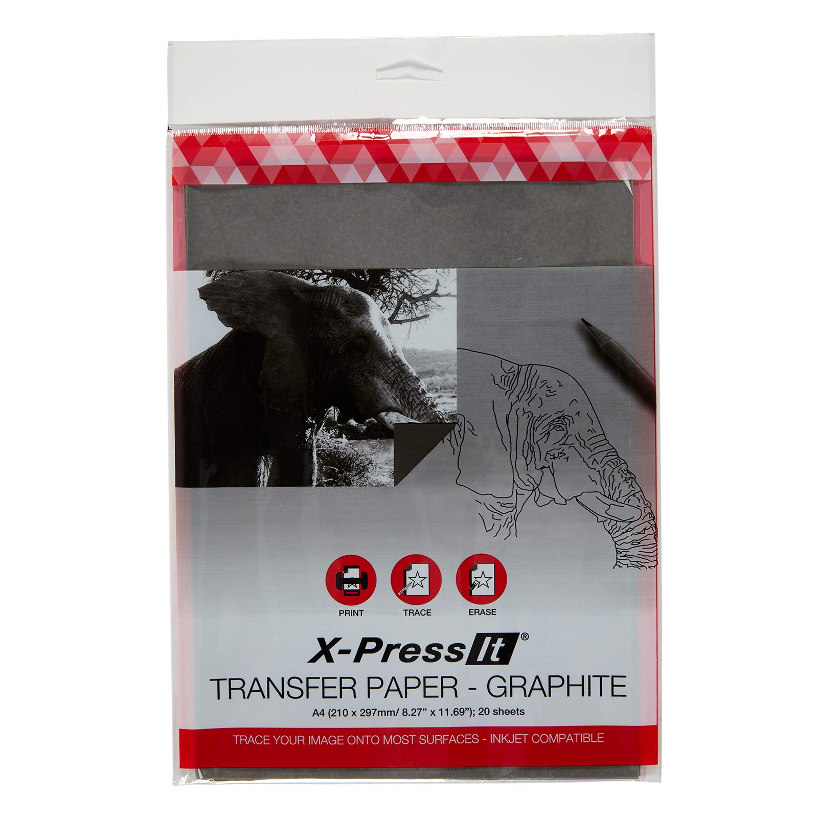 X-Press It Transfer Paper 8.5x11" Graphite 20pc