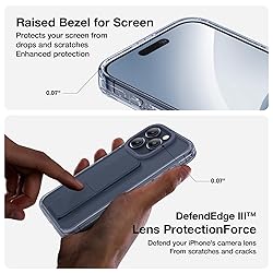 AMAZINGthing for iPhone 15 Pro Case with Built-in