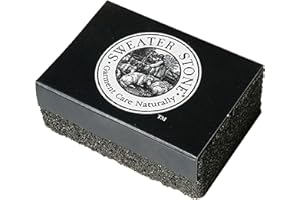 Sweater Stone - The Original Since 1985 - Garment Care for Sweaters and Knits - A Pumice-Like Brick for Removing Pilling and 
