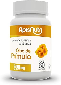 Apisnutri Óleo de Prímula 500Mg (60 Caps)