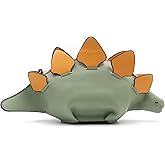 Ondeam Dinosaur Shoulder Purses,PU Stegosaurus CrossBody Bag for Girl Women