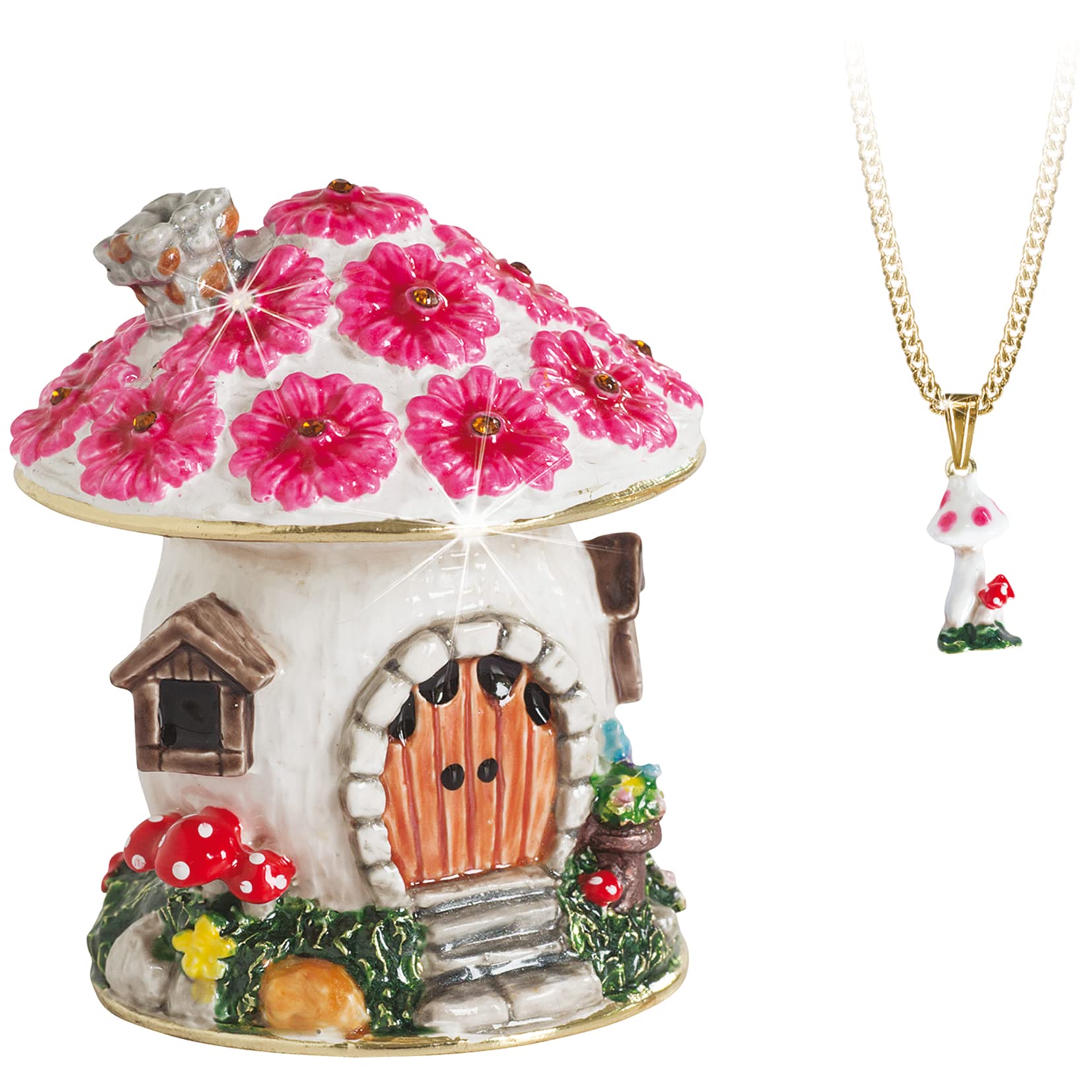 Secrets from Hidden Treasures 1101 Fairyhouse Trinket Box