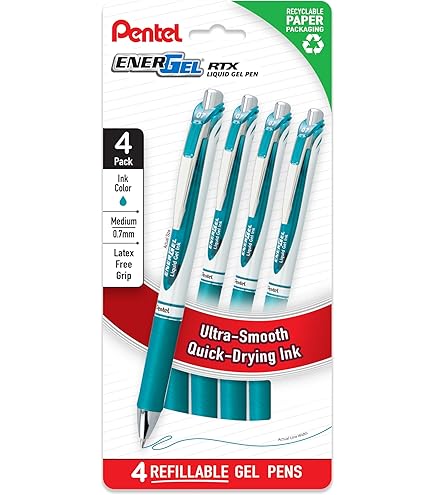 Amazon.com: Pentel EnerGel RTX Liquid Gel Pens, Medium (0.7mm