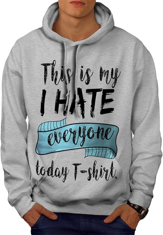 Amazon Wellcoda 嫌い 誰も 今日 男性用 S 5xl パーカー トレーナー パーカー 通販