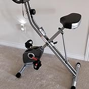 exerpeutic 1200 folding magnetic upright bike with pulse review