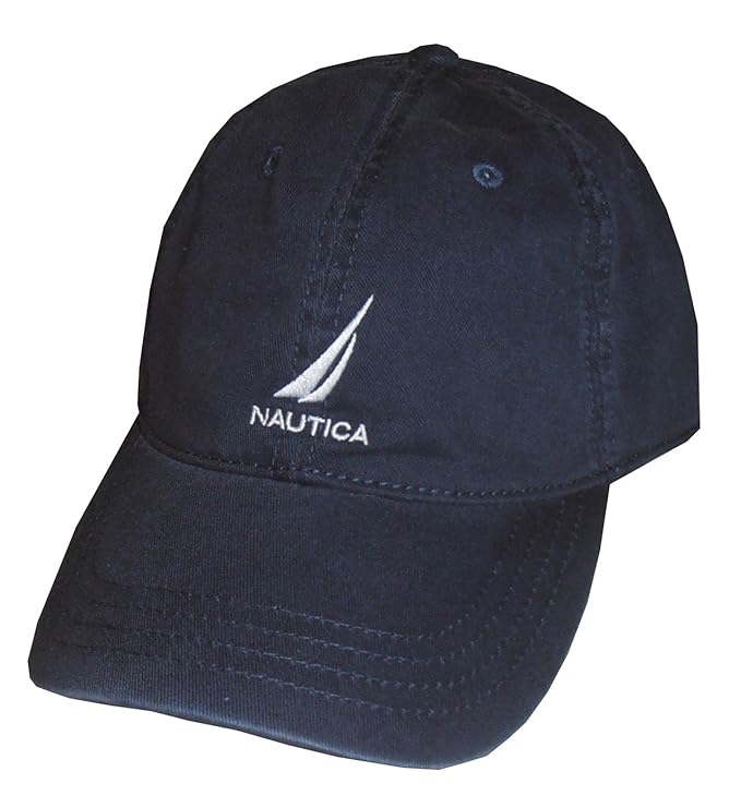 Nautica Nautica Men Adjustable Logo Hat Cap (One size, Navy) Amazon.in