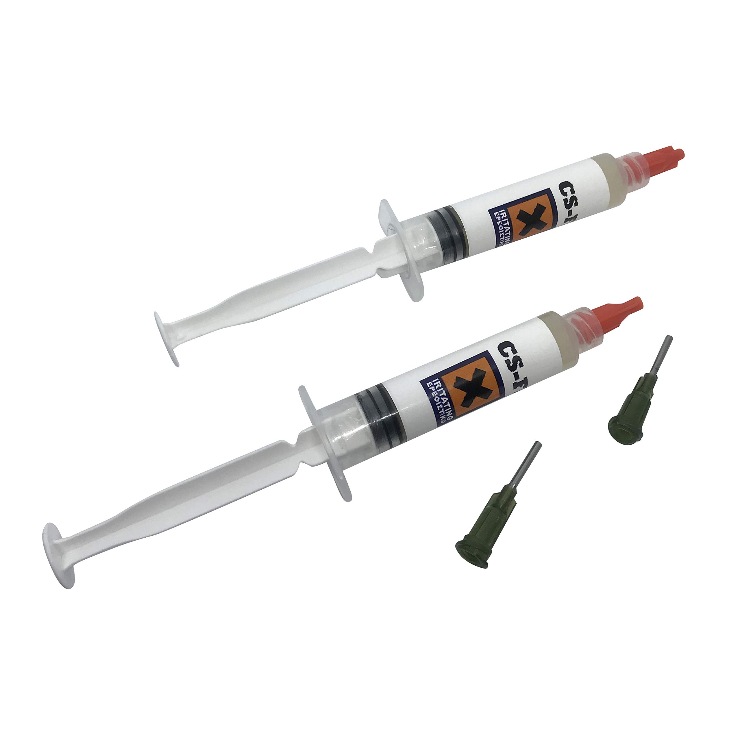 CS-Flux 10g (2x5g) Low Viscosity Halogen Free Lead Free Liquid Flux for BGA Component Rework Reballing Reflow Ideal for VGA GPU Repairs and Microsoldering