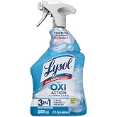 Lysol All Purpose Cleaner Spray, OXI Action, 0% Bleach, Disinfectant, 32 oz | Multipurpose Cleaner, Hydrogen Peroxide, Bleach-Free Spray &amp; Multi-Surface cleaner, Cleaning Supplies For Home &amp; Bathroom