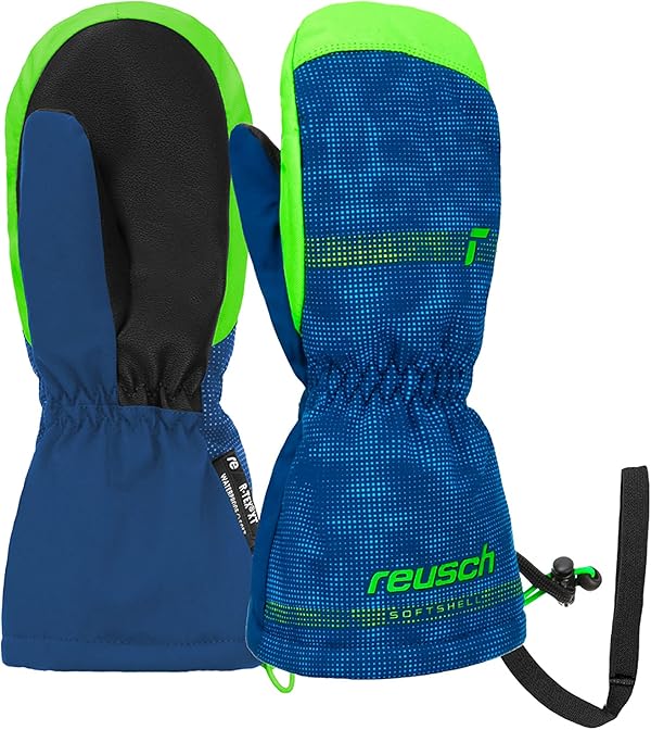 Reusch Maxi R-TEX XT Mitten warme, wasserdichte und atmungsaktive Fausthandschuhe Winterhandschuhe Fäustlinge Kinder Babys Kleinkinder Mädchen und Jungen