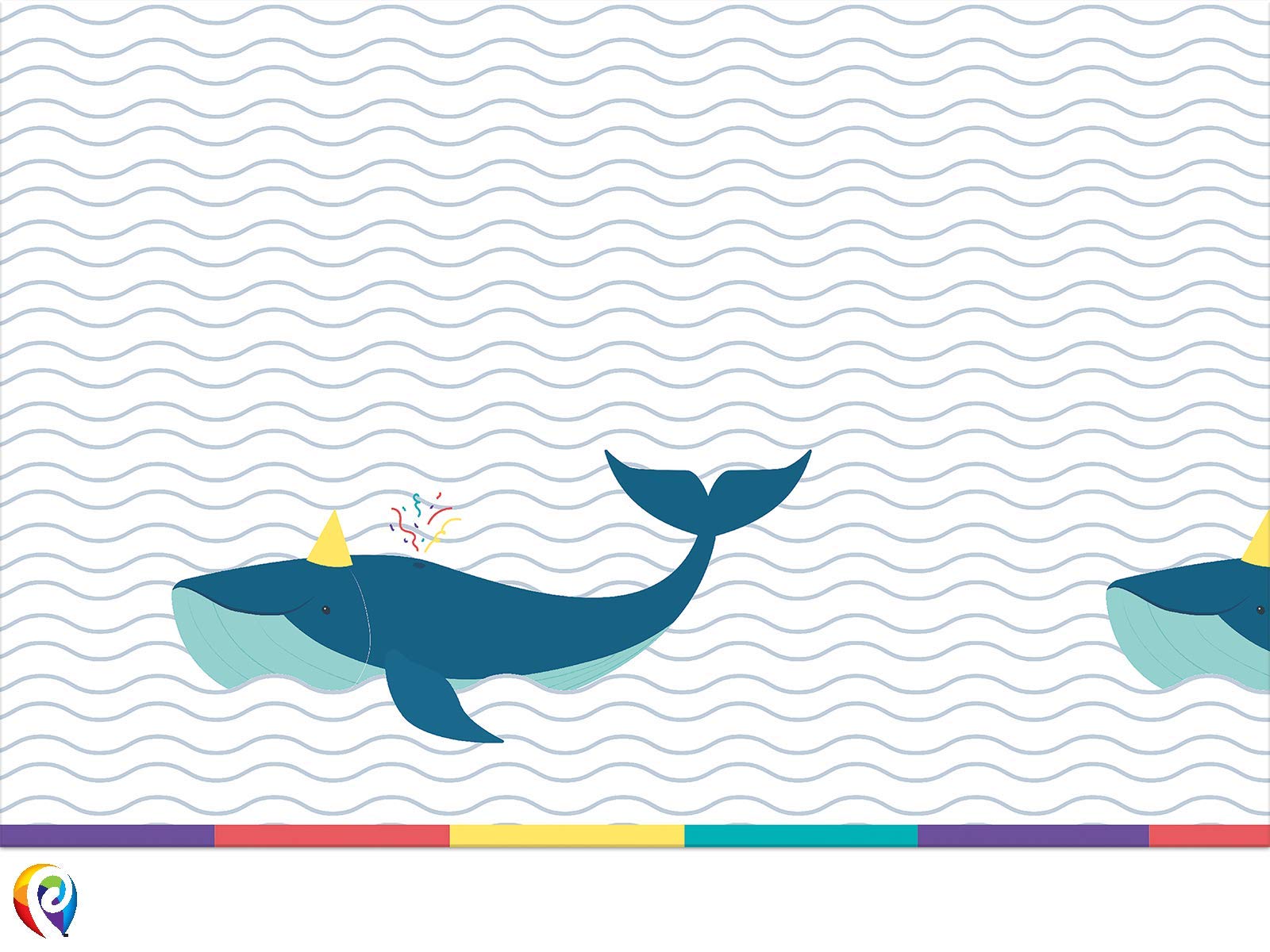 Procos Partyware Arctic Table Cover 120x180cm 1CT