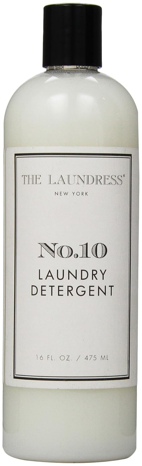 The Laundress - Laundry Detergent, No. 10, Laundry Detergent Liquid, Preserves Color, Fights Stains, Allergen-Free Clothes Detergent, Natural Laundry Detergent, 16 fl oz, 32 washes