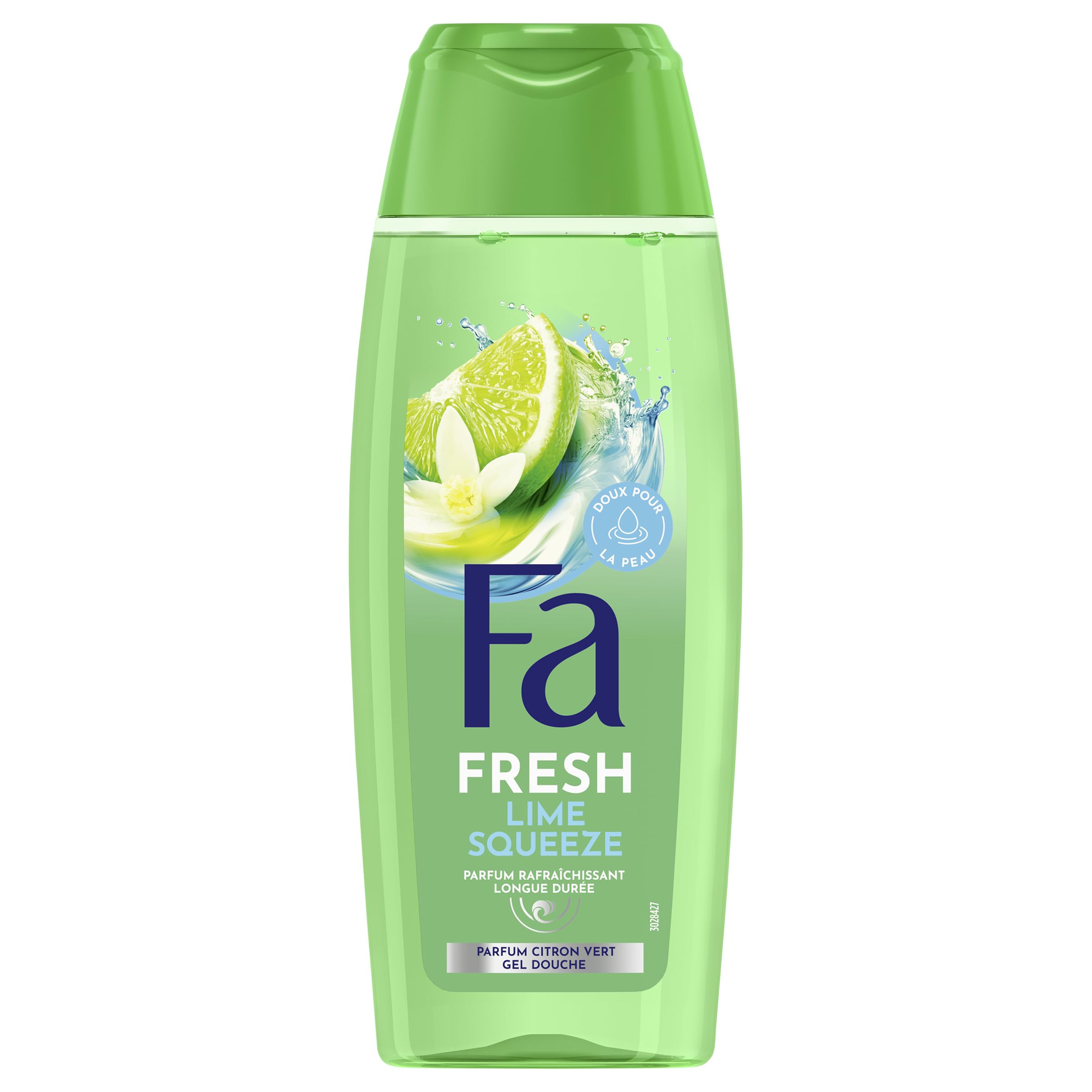 Fa - Shower Gel - Caribbean Wave - Lemon & Orange Blossom - Fresh and Toning - 250 ml