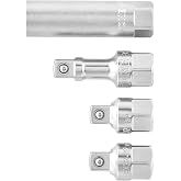 TONE Spark Plug Socket Set, Metric, 3/8-Inch Drive, 14mm, 4-Piece, PG86S | Made in Japan, Alloy Steel