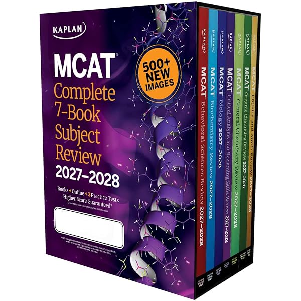 MCAT Complete 7-Book Subject Review 2026-2027, Set Includes Books