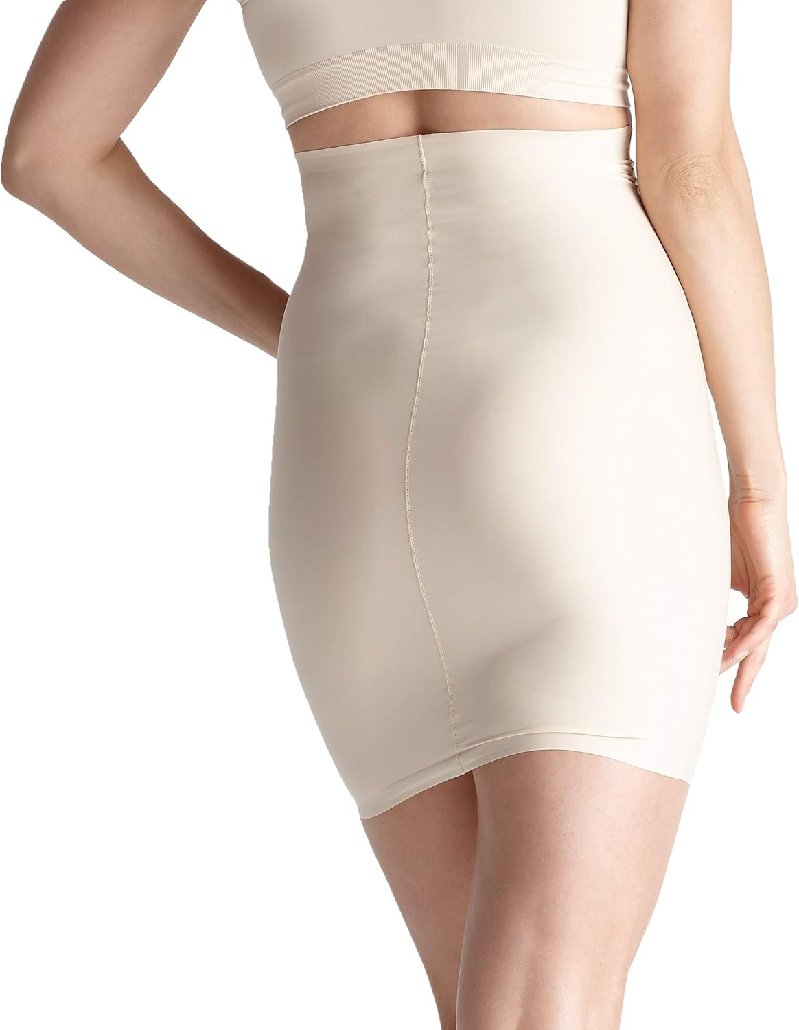 Yummie Women's Hidden Curve High Waist Firm Control Shapewear Skirt Slip at  Women’s Clothing store