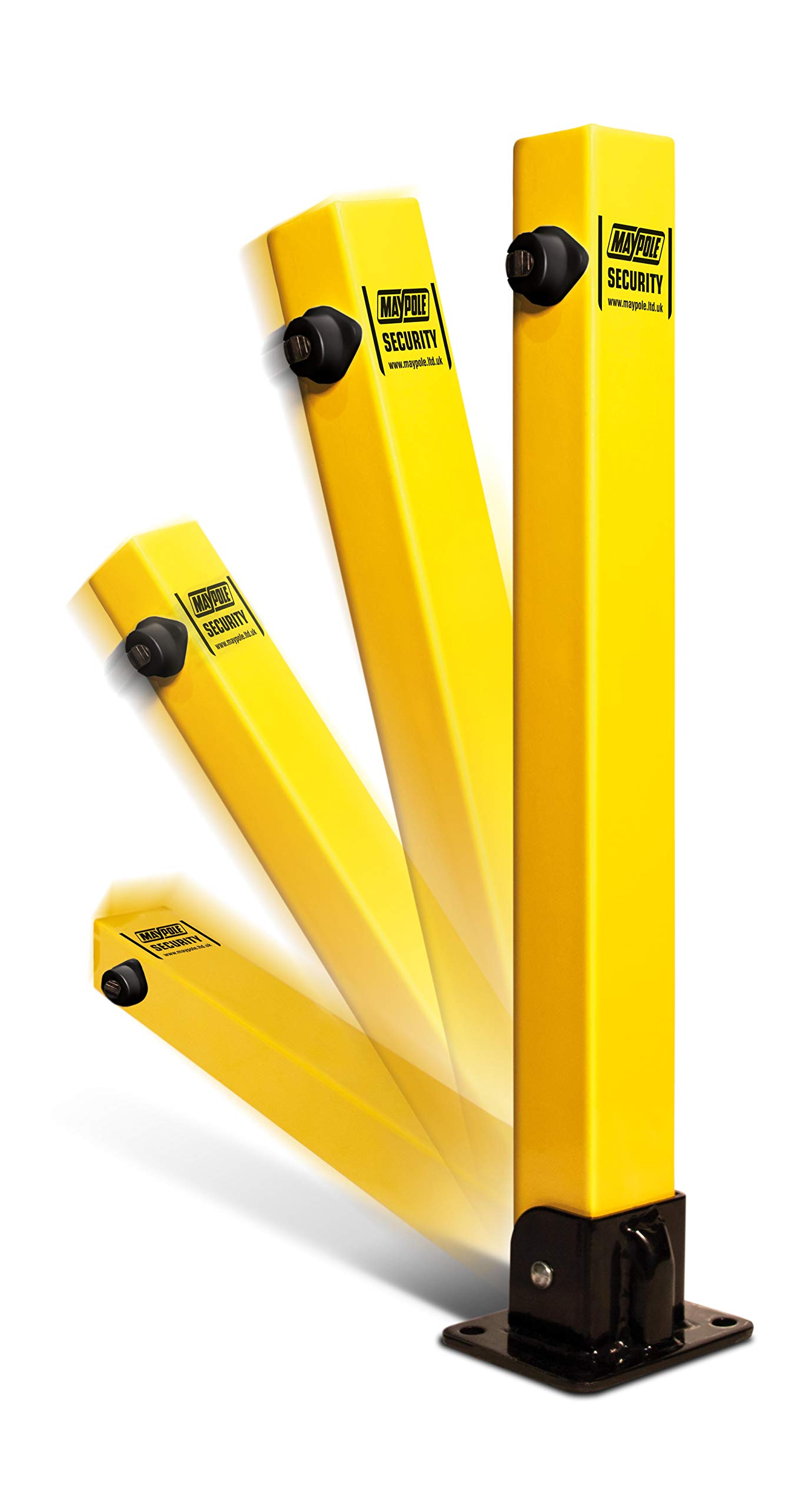 BITS4REASONS MAYPOLE NEW MODEL SQUARE FOLD DOWN SECURITY POST WITH INTEGRAL TOP LOCK MP9732