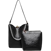 Womens Handbag, Pu Leather Bucket Tote Purse And Handbags Medium Satchel Hobo Purse Designer Work Shoulder Bags