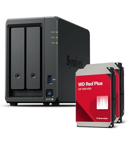 Amazon.com: Synology DS225+ 2-Bay Diskstation NAS (Intel Celeron