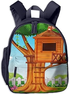 Kinderrucksack Kleinkind Jungen Mädchen Kindergartentasche Gewächshaus Baumhaus Gartenbaum Backpack Schultasche Rucksack