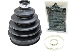 KOTEK Drivetrain Axle CV Joint Boot Kit made for Ford Escape 2001-2007 Focus 2012-2016 Freestar 2004-2007