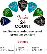 Fender Premium 24 Pack Picks Sampler Austin Bazaar Exclusive view 6