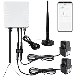 WiFi Energy Monitor with 2 * 300A Clamps, Real-Time