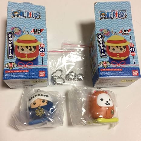 Amazon One Piece ワンピース ダルマチャーム ロー ベポ ジャンプショップ アイドル 芸能人グッズ 通販