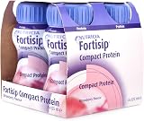 Fortisip Compact Protein Strawberry 125ml x4 – High Energy High Protein