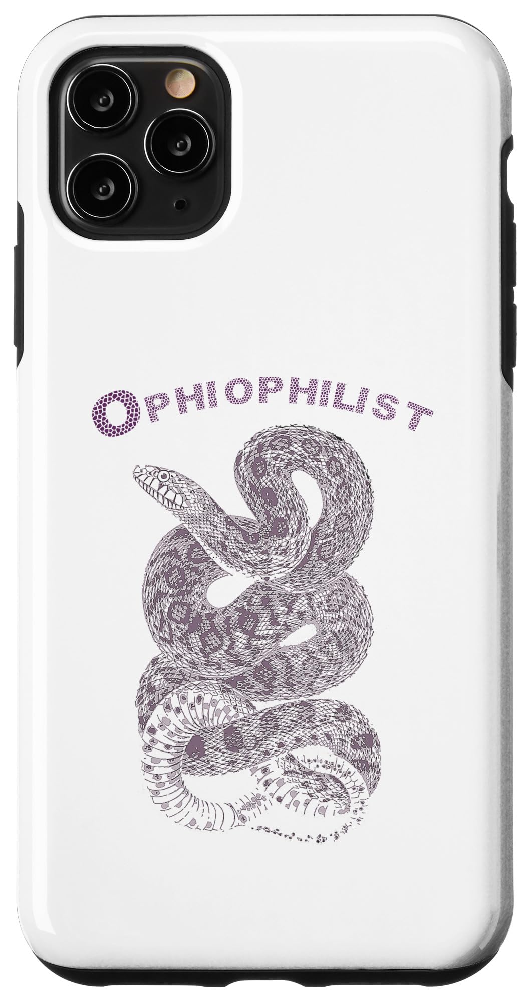 iPhone 11 Pro Max Official Snake Lover - Ophiophilist Design Case