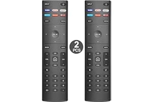 ANGROX for VIZIO Smart TV Remote Replacement, Universal for VIZIO Remote Control XRT136【Pack of 2】