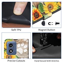 ACWDMKH for Motorola Moto G-Play-2024 Case Wallet