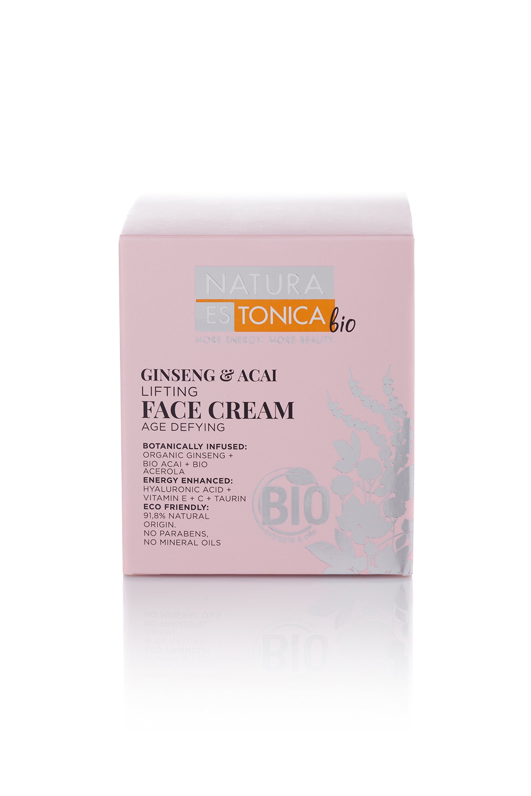 Natura Estonica Bio Ginseng & Acai Lifting Natural Face Cream 50ml