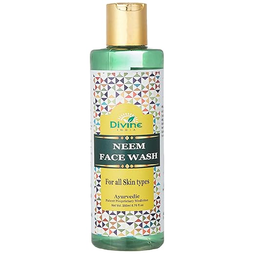 Divine India Ayurevda Neem Face Wash, 200 Ml