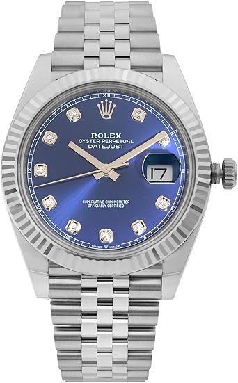 Rolex femme fond bleu Clearance