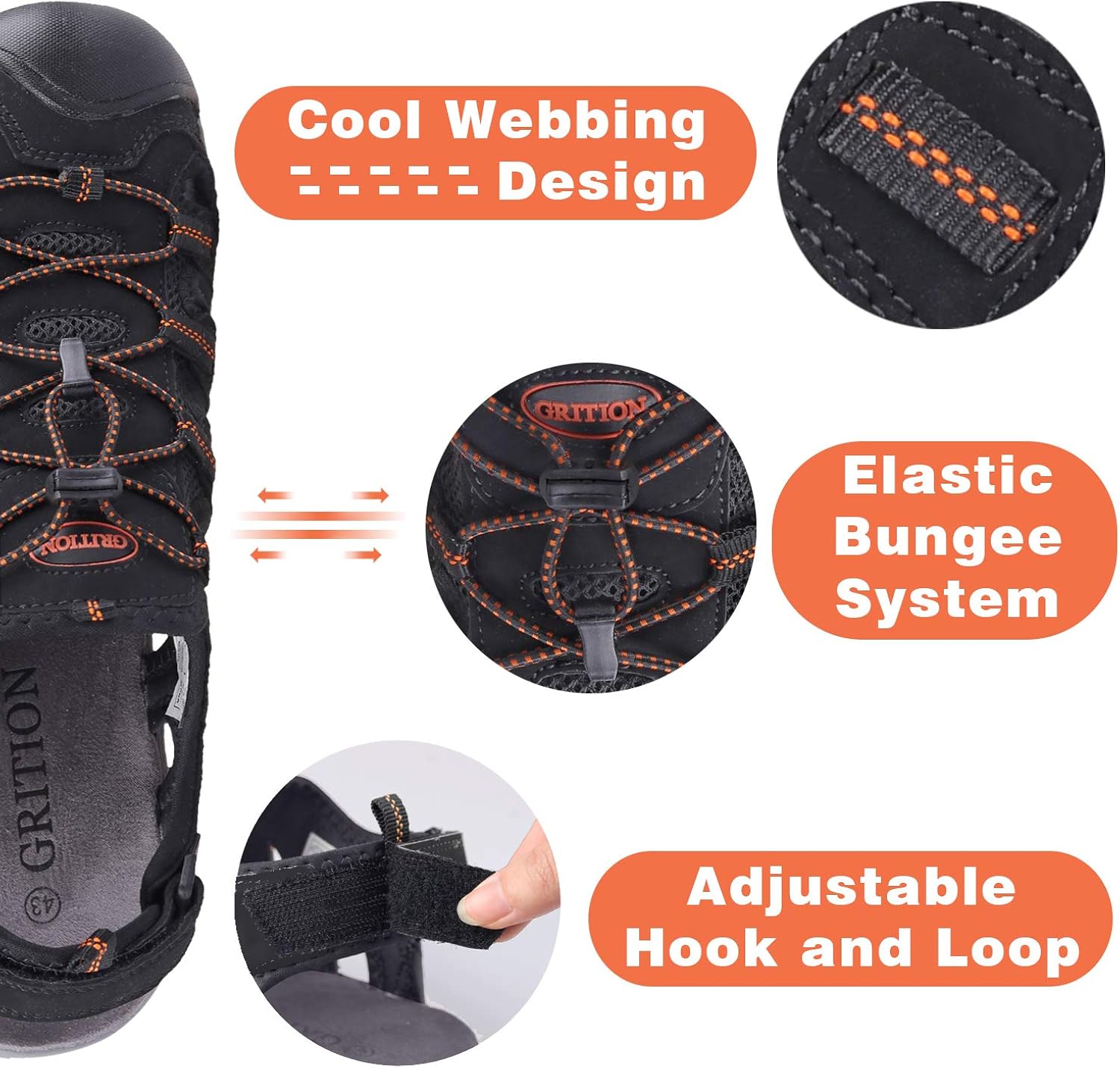 Liewood Sandali Con Cinturino Bre - Blu - Flessibili Resistenti Sicuri Sandali 466371 Zoom - Foto 9