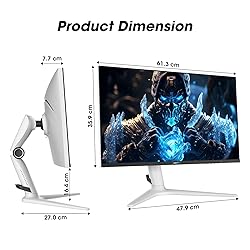 KOORUI Monitor, 27” 240Hz Gaming