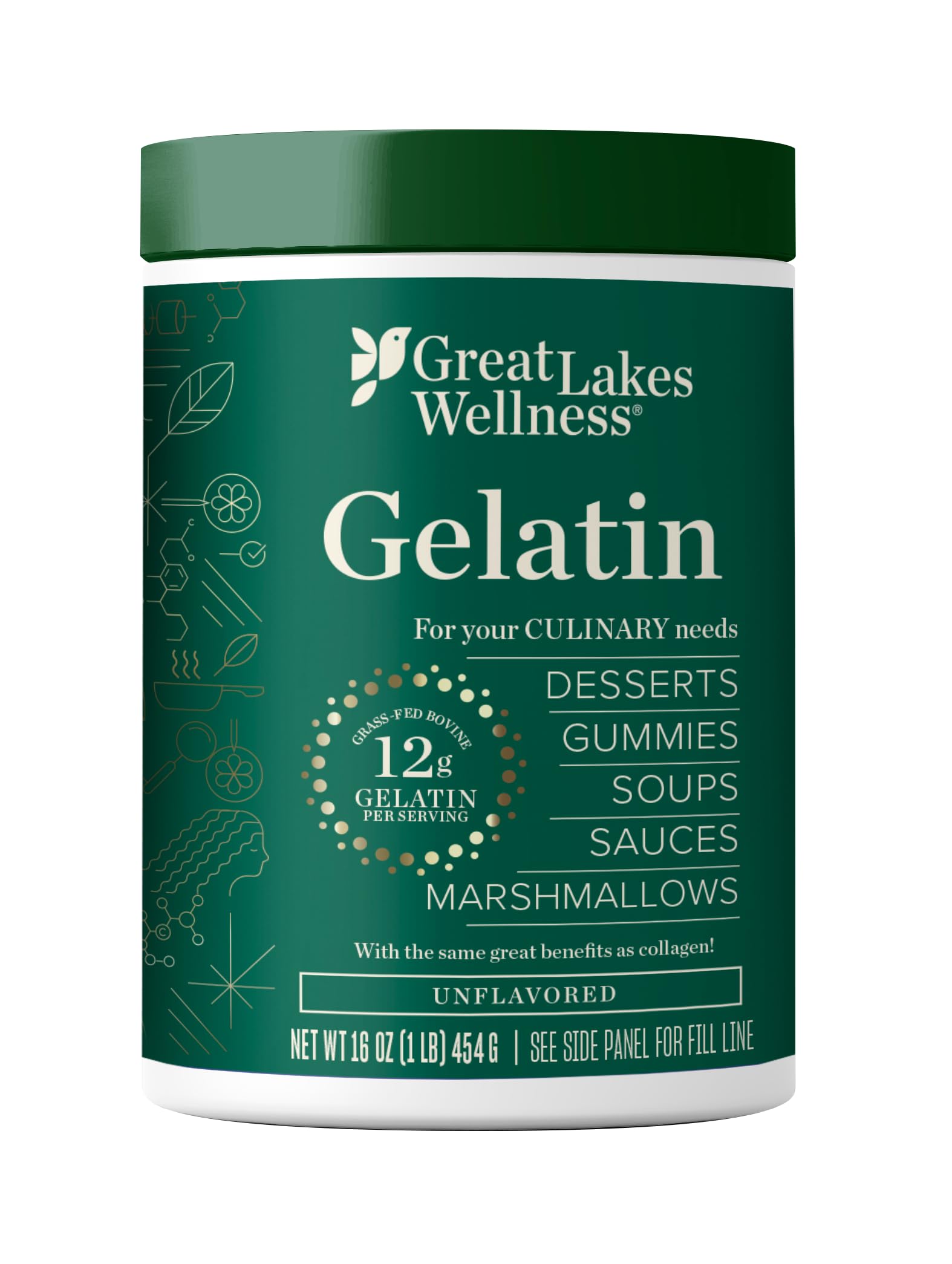 Beef Gelatin (Unflavored)