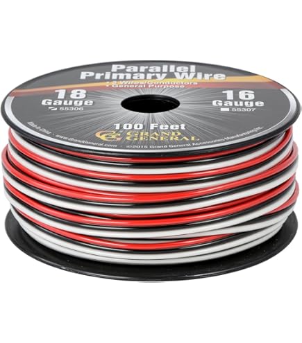 AUPROTEC 5 M Flat Cable 3 Wire Electric Cable Trailer Cable 3 X