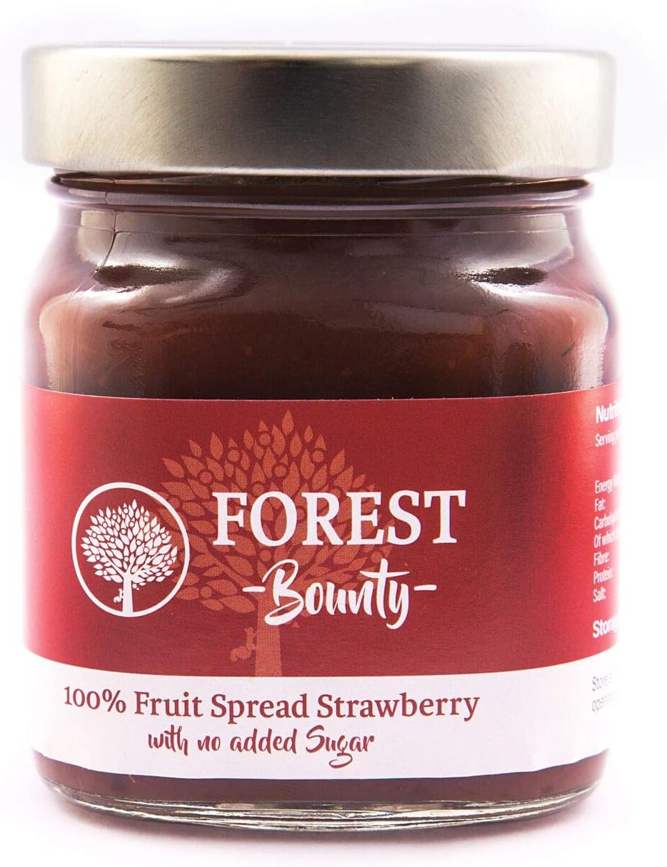 Forest Bounty 100 Percent Fruit Spread Strawberry 340g
