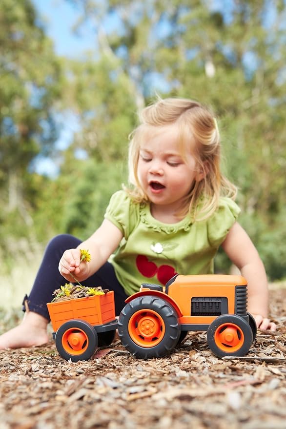 green toys tractor