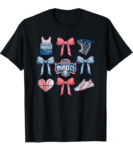 Amazon.com: WNBA Washington Mystics Retro Wavy Checkerboard T