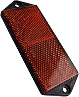 AB Tools Amber Large Rectangular Side Reflector 4 Pack TR067 126x51x7mm view 6