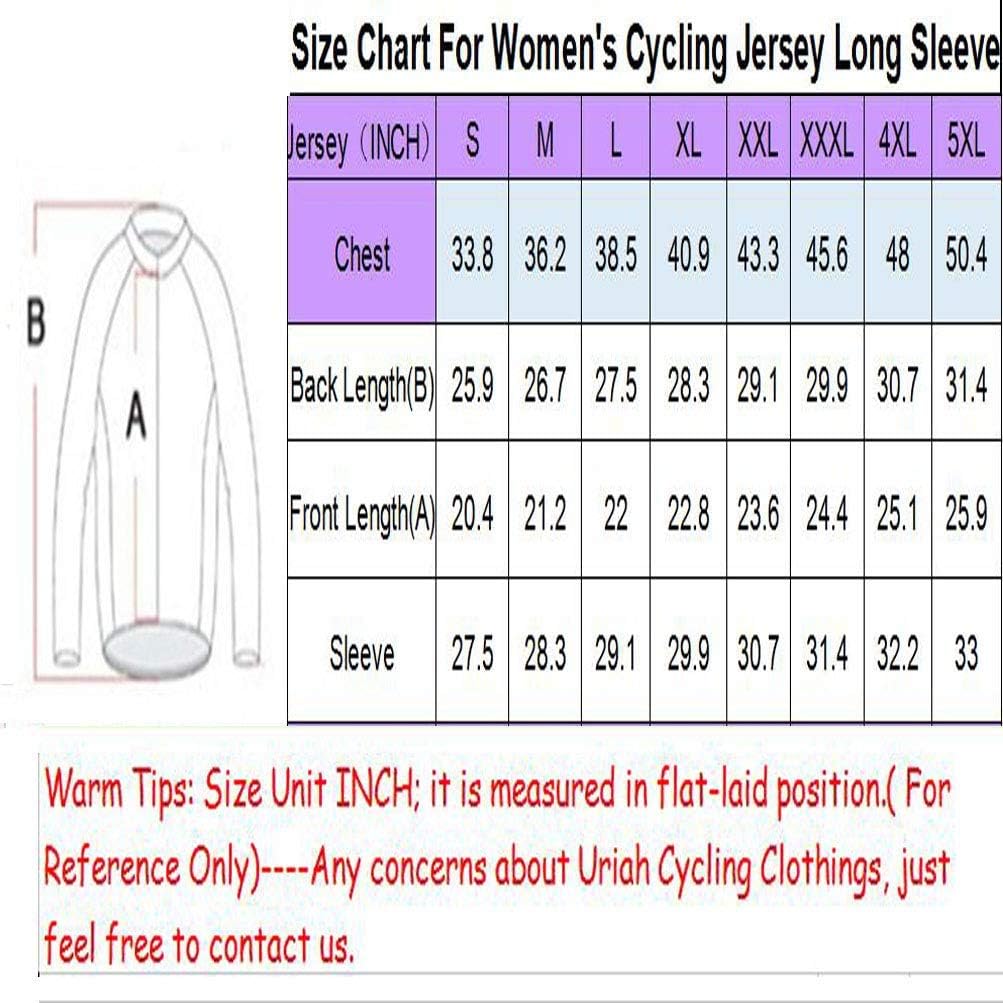 Uriah Women's Cycling Jacket Long Sleeve Reflective : Clothing