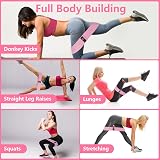 CFX Resistance Bands 3 Sets Non-Slip Fabric Booty Bands 3 Levels view 5